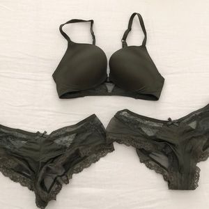 Victoria’s Secret Olive Green Set